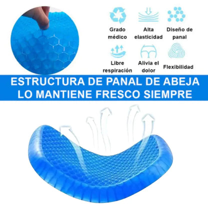 Comfort Gel: Cojín Ergonómico de Alivio Inmediato