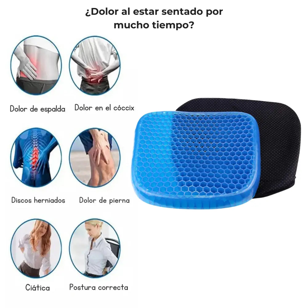 Comfort Gel: Cojín Ergonómico de Alivio Inmediato