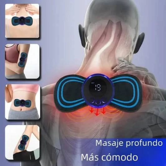 Mini Parche Masajeador Eléctrico Portátil